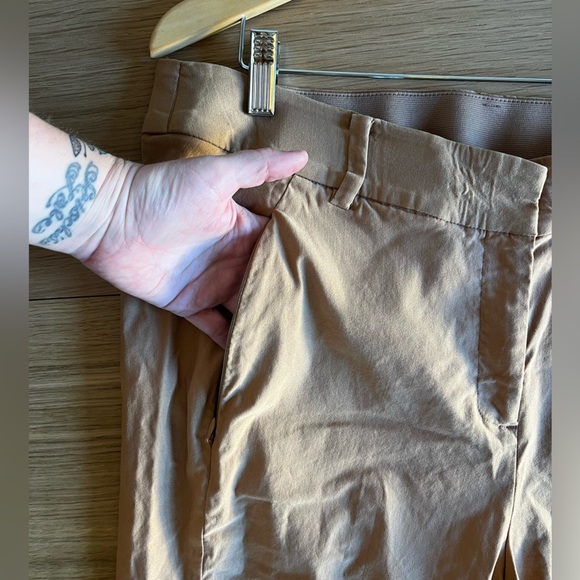 Lane Bryant 4-Season Signature Fit Ankle CORE Dress Pants 18W Tan Slim Trousers - Picture 6 of 10